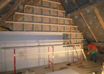 isolation naturelle avec des flocons de cellulose